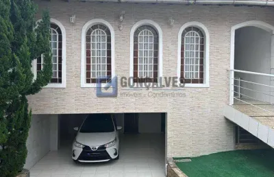 Casa com 3 quartos à venda na dom aquino, r, vila humaitá, santo andré, 225 m2 por r$ 1.200.000