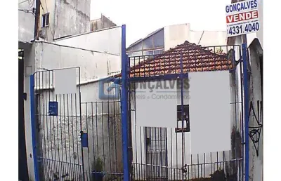Terreno à venda na uruguaiana, r, vila alzira, santo andré por r$ 375.000