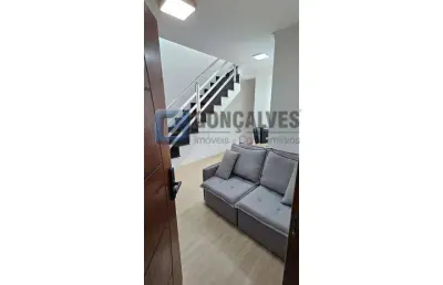 Apartamento cobertura 2 dormitórios,110 mts² na vila metalurgica em santo andré