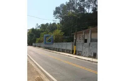 Terreno com 350,83m³ à venda no bairro colônia em ribeirão pires/sp