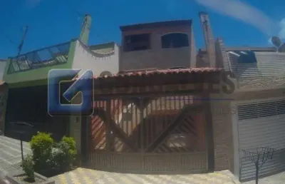 Casa com 3 quartos à venda na carijos, r, vila alzira, santo andré por r$ 800.000