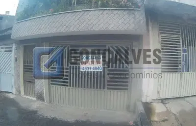 Casa com 3 quartos à venda na giuseppe lorenzini, r, jardim las vegas, santo andré por r$ 742.000