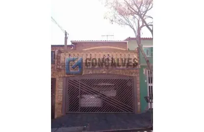 Casa com 3 quartos à venda na joao pellozo, r, jardim milena, santo andré por r$ 638.000
