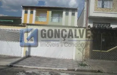 Casa com 3 quartos à venda na dardanelos, r, parque novo oratório, santo andré por r$ 1.010.000