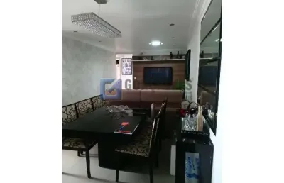 Apartamento com 3 quartos à venda na gonzaga franco, r, vila guiomar, santo andré, 83 m2 por r$ 650.000