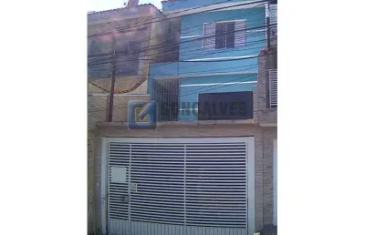Casa com 4 quartos à venda na demetrio ghirardello, r, jardim las vegas, santo andré por r$ 555.000