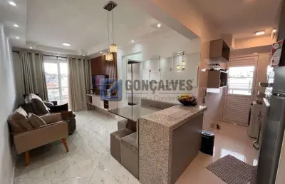 Apartamento com 2 quartos à venda na aruja, r, vila curuçá, santo andré, 57 m2 por r$ 415.000