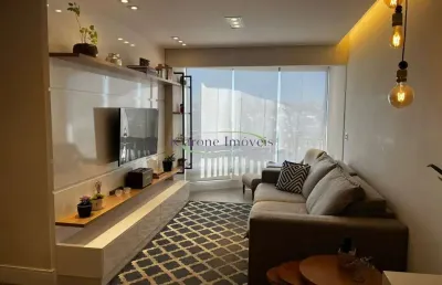 Venda de apartamento mobiliado com 3 quartos 2 vagas e lazer na vila ipojuca em são paulo / sp