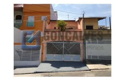 Casa com 3 quartos à venda na antonio zanetti, r, jardim las vegas, santo andré, 165 m2 por r$ 590.000