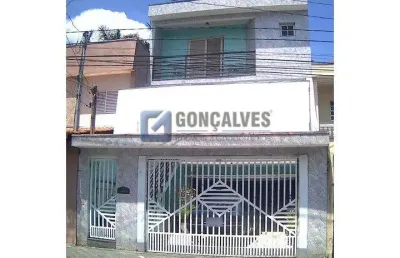 Casa com 4 quartos para alugar na abrahao delega, r, jardim ocara, santo andré, 195 m2 por r$ 4.200