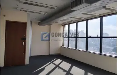 Sala comercial com 5 salas para alugar na marechal deodoro, r, centro, são bernardo do campo, 150 m2 por r$ 2.500