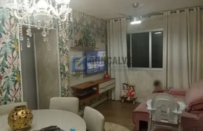 Apartamento com 2 quartos para alugar na olinda, r, nova petrópolis, são bernardo do campo, 65 m2 por r$ 2.000