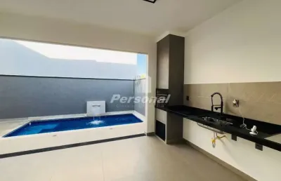 Casa térrea com 3 dormitórios, piscina e área gourmet, bairro dos guedes, taubaté - ca6348