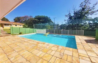 Chácara com 4 dormitórios à venda, 1975 m² por r$ 2.190.000,00 - caxambu - jundiaí/sp