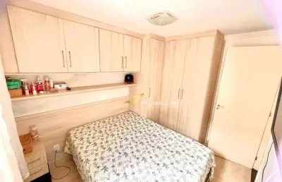 Apartamento com 2 dormitórios à venda, 47 m² por r$ 255.000,00 - vila tupi - várzea paulista/sp