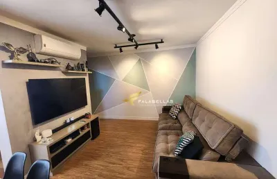 Apartamento com 3 dormitórios à venda, 77 m² por r$ 700.000,00 - bosque dos jacarandás - jundiaí/sp