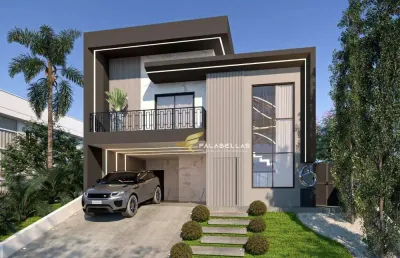 Casa com 4 dormitórios à venda, 240 m² por r$ 700.000 - condomínio residencial laguna clube - várzea paulista/sp