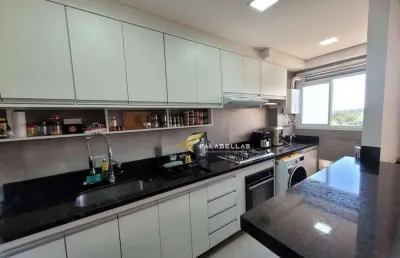 Apartamento com 3 dormitórios à venda, 77 m² por r$ 690.000 - bosque dos jacarandás - condomínio myriad - jundiaí/sp