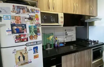 Apartamento com 2 dormitórios à venda, 60 m² por r$ 350.000,00 - ponte de são joão - jundiaí/sp