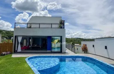 Casa com 3 dormitórios à venda, 380 m² por r$ 2.250.000,00 - engenho seco - louveira/sp