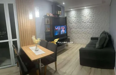 Apartamento com 2 dormitórios à venda, 56 m² por r$ 550.000,00 - horto florestal - jundiaí/sp