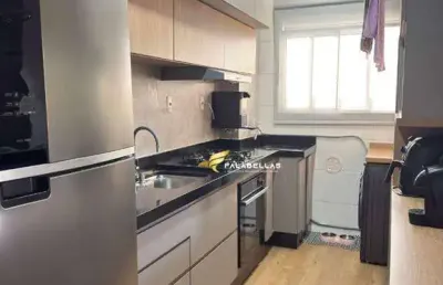 Apartamento com 2 dormitórios à venda, 50 m² por r$ 360.000,00 - jardim buriti - várzea paulista/sp