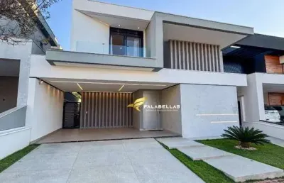 Casa com 4 dormitórios à venda, 270 m² por r$ 3.030.000,00 - jardim samambaia - jundiaí/sp