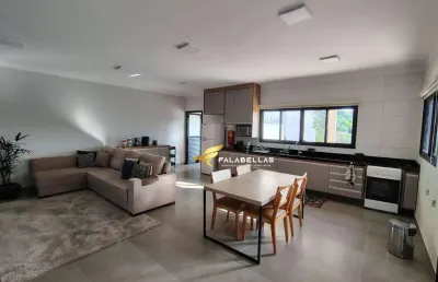 Casa com 3 dormitórios à venda, 150 m² por r$ 1.280.000,00 - chácara morada mediterrânea - jundiaí/sp