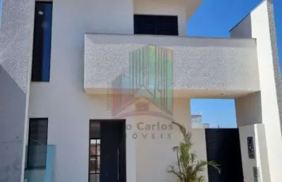 Casa em condomínio fechado com 3 quartos à venda na rua cremilde zabotto poianas, 0001, parque dos timburis, são carlos, 104 m2 por r$ 665.000
