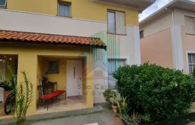 Casa em condomínio fechado com 3 quartos à venda na avenida bruno ruggiero filho, 101, parque santa felícia jardim, são carlos, 127 m2 por r$ 692.000