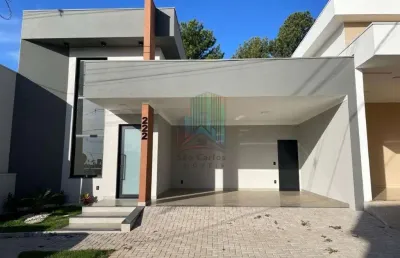 Casa em condomínio fechado com 3 quartos à venda na avenida pedro muszkat, 911, residencial samambaia, são carlos, 160 m2 por r$ 1.100.000