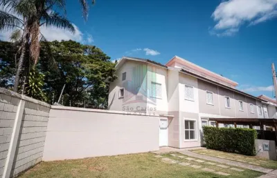 Casa em condomínio fechado com 3 quartos à venda na rua doutor marino costa terra, 1000, parque sabará, são carlos, 82 m2 por r$ 635.000