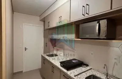 Apartamento com 1 quarto para alugar na rua episcopal, 2600, centro, são carlos, 34 m2 por r$ 2.600