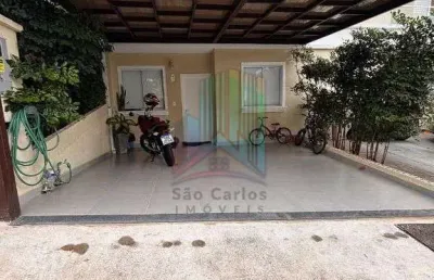 Casa em condomínio fechado com 3 quartos à venda na rua aristides de santi, 30, azulville i, são carlos por r$ 650.000