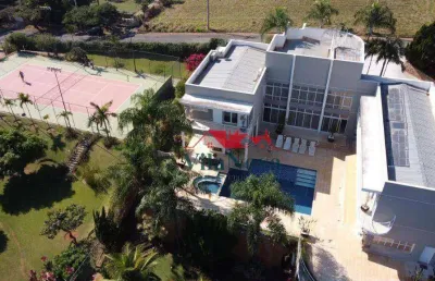Casa com 5 dormitórios, 950 m² - venda por r$ 6.900.000 ou aluguel por r$ 25.000/mês - colinas do mosteiro de itaici - indaiatuba/sp