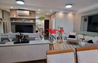 Apartamento à venda, 93 m² por r$ 750.000,00 - edifício viva vista - indaiatuba/sp