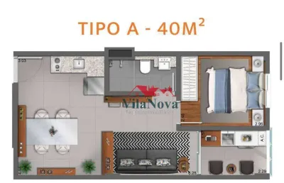 Studio à venda por r$ 480.000,00 - cidade nova i - indaiatuba/sp