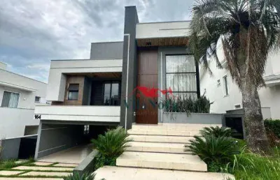 Casa com 3 dormitórios à venda, 346 m² por r$ 3.245.000,00 - jardim vila paradiso - indaiatuba/sp