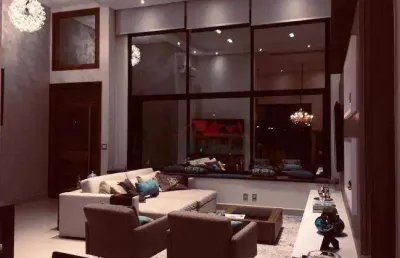 Casa com 3 dormitórios para alugar, 209 m² por r$ 16.285/mês - condomínio maria dulce - indaiatuba/sp