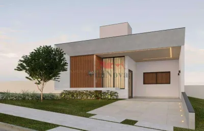 Casa térrea à venda com 3 suítes, escritório, lavabo, área gourmet e 2 vagas sendo 1 coberta no park gran reserve – indaiatuba/sp