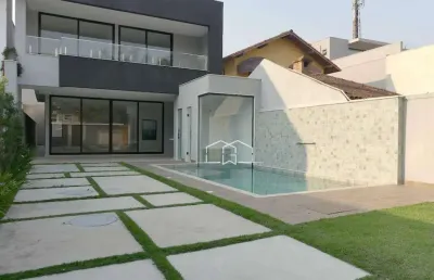 Casa com 4 dormitórios à venda, 350 m² por r$ 4.700.000,00 - barra da tijuca - rio de janeiro/rj