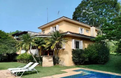 Casa com 4 dormitórios à venda, 418 m² por r$ 4.500.000,00 - granja viana - cotia/sp
