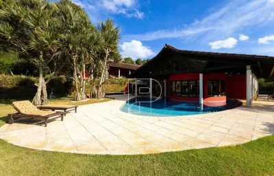 Granja viana - casa com 5 suítes à venda, 961 m² por r$ 10.000.000 - vila de são fernando - cotia/sp.