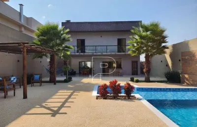 Casa com vista espetacular e acabamento impecável na granja viana. reserva santa maria.