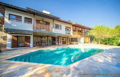 Casa com 5 dormitórios à venda, 677 m² por r$ 5.000.000,00 - granja viana - cotia/sp