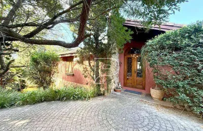 Casa com 4 dormitórios, 450 m² - venda por r$ 3.600.000,00 ou aluguel por r$ 18.900,00/mês - granja viana - cotia/sp