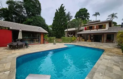 Casa com 6 dormitórios à venda, 456 m² por r$ 2.800.000,00 - patrimônio do carmo - são roque/sp