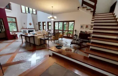 Casa à venda com 5 suítes- 572 m² por r$ 2.600.000 ou aluguel por r$ 17.000 - forest hills /sp
