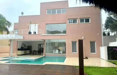Casa com 4 dormitórios à venda, 420 m² por r$ 3.600.000,00 - granja viana - cotia/sp