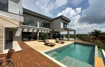 Casa com 4 dormitórios à venda, 326 m² por r$ 2.780.000,00 - granja viana - embu das artes/sp